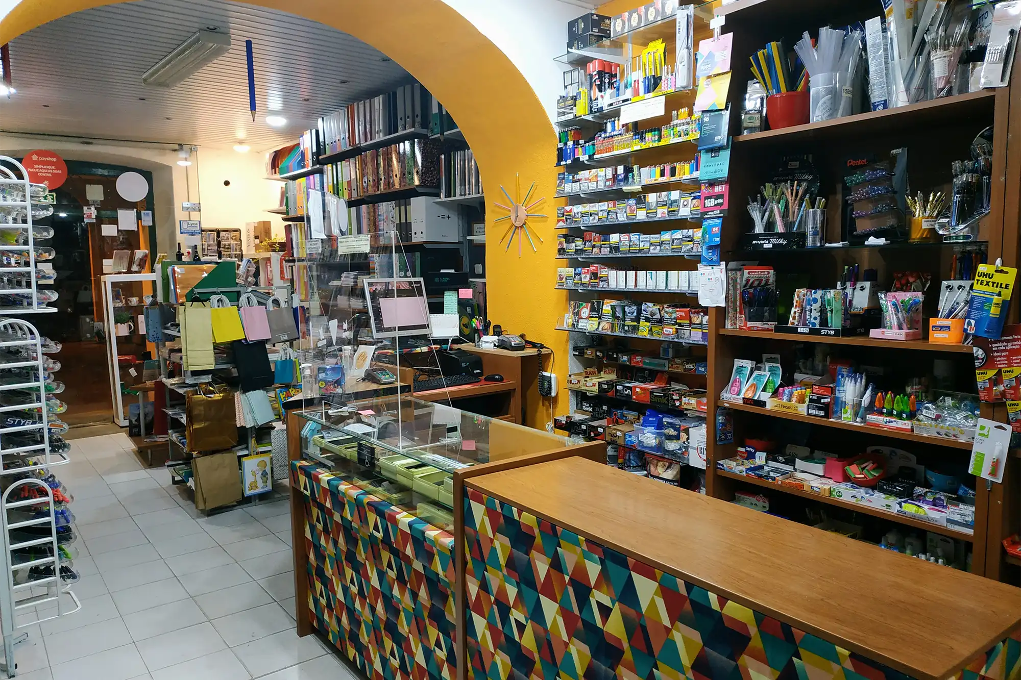 100% Papel - Papelaria, Artigos de Presente, artigo de escritório em Portalegre - interior da Loja